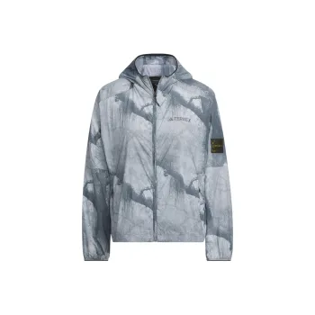 Adidas x GUOJIADILI LIANMINGKUAN SS24 Windproof Sun Protection Clothing Women's Gray