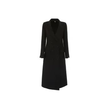 Burberry Velvet Jackets Women's Black