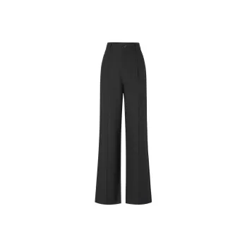 JZ. ANNAKRO Casual Pants Women's Plain Black