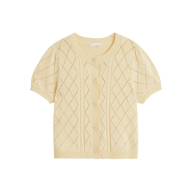 Inman Knitwear Women's Light Yellow-0