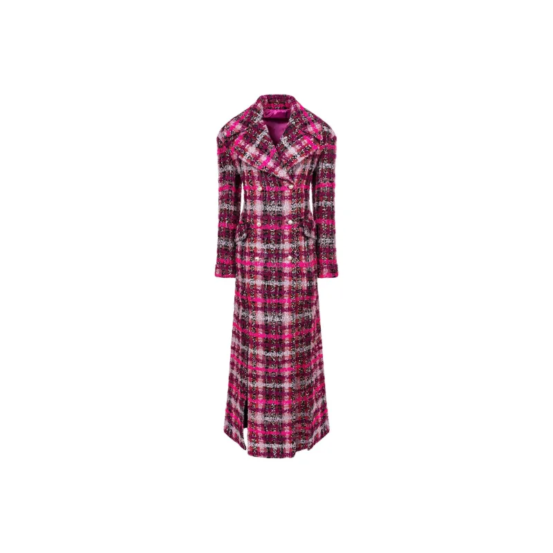 KHRISJOY FW24 Coats Women's Bubble Gum Color-0