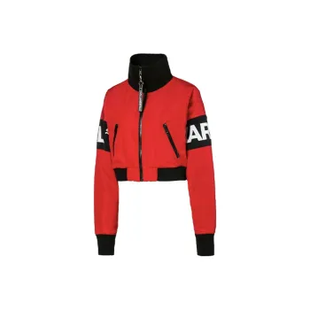 PUMA X KARL LAGERFELD Cropped Coats Women's Red