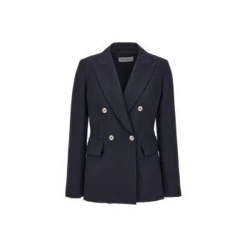 MaxMara Albero Double Breasted Long Sleeved Jacket
