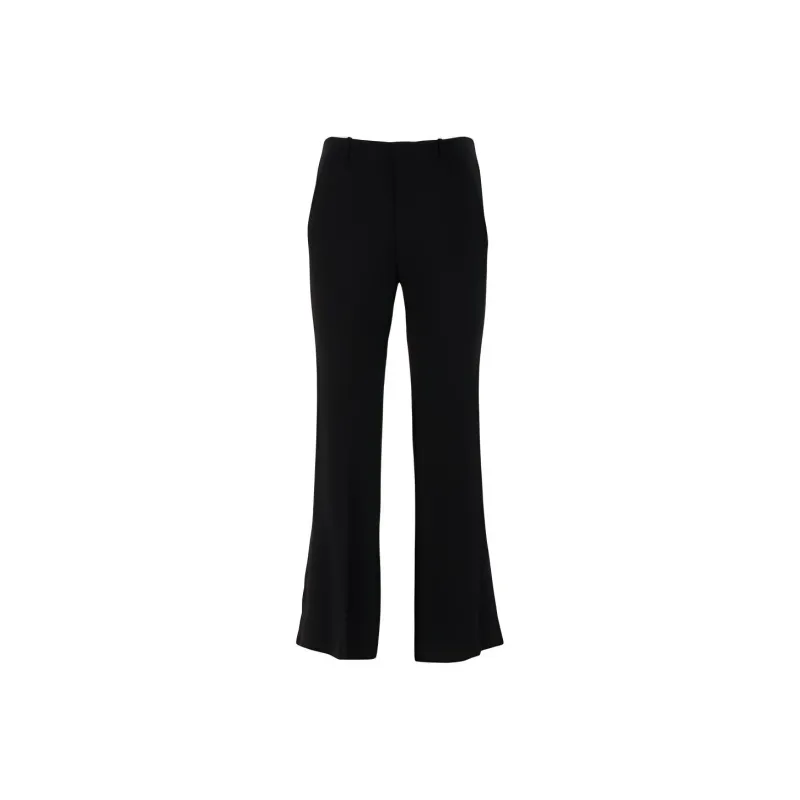 GUCCI Wide leg Crepe Suit Trousers-0