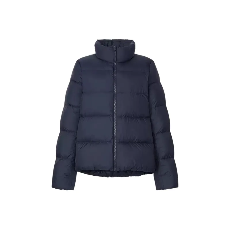UNIQLO Puffer Jacket Women's Navy Blue-0