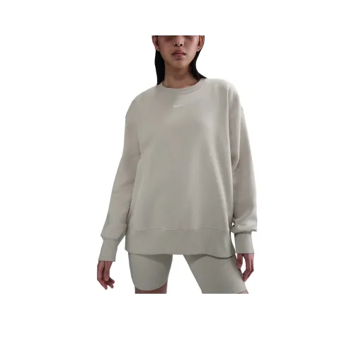 Nike Sportswear Phoenix FleeceSwoosh Sweatshirt Women's Light Orewood Brown/Canvas