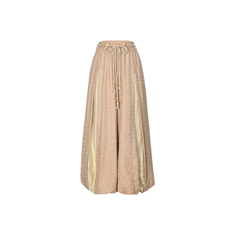 Snbl Casual Pants Women's Light Brown-0