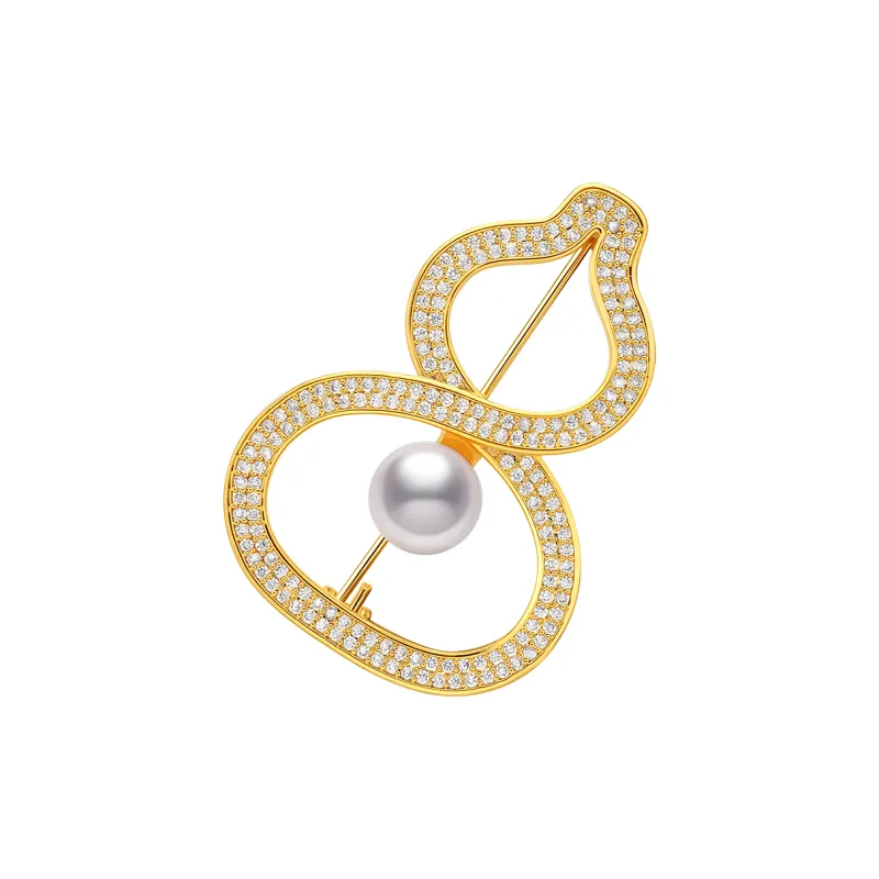 ME LUXE Pearl Brooches Women's-0