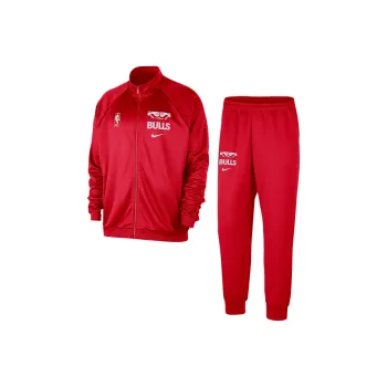 Nike x NBA ClubChicago Bulls Casual Sportswear Men's Set University Red/White