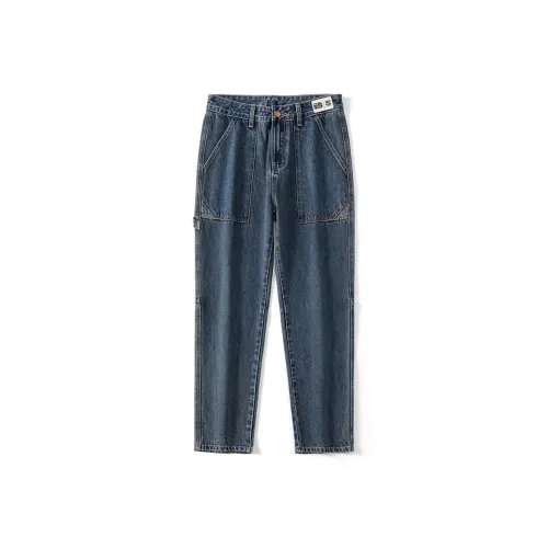 FCB ARCELONA Jeans Unisex Nostalgic Blue