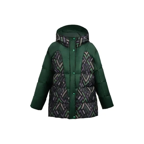 DIFFIE RIEGER Down Jacket Women's Green