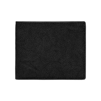 FOSSIL Leather Wallet Men's Black