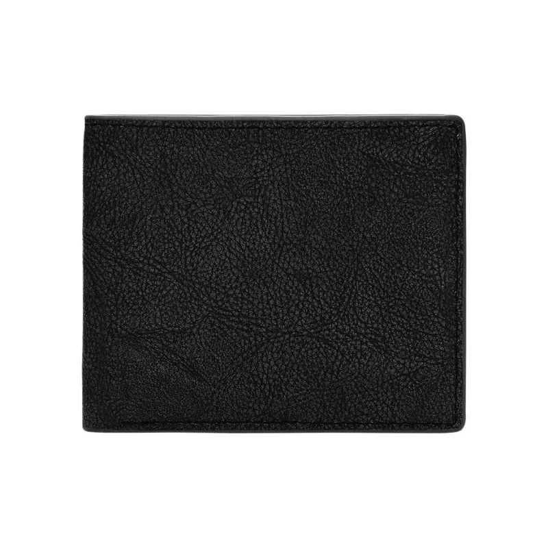 FOSSIL Leather Wallet Men's Black-0