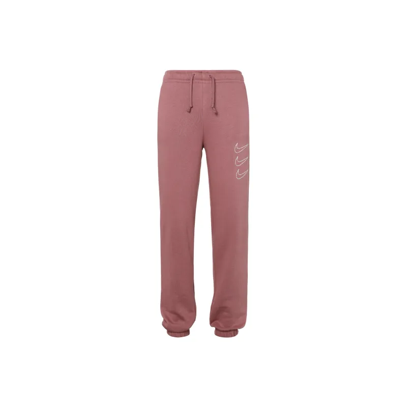 Nike Knitted Sweatpants Women's Light Mulberry Red-0
