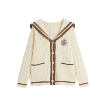 Love To Serve Knitwear Women's Apricot