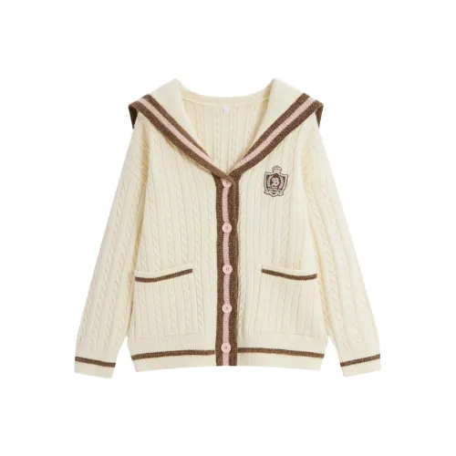 Love To Serve Knitwear Women's Apricot