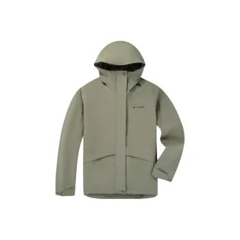 Columbia Waterproof, Thermal, And Rainproof Windbreaker Jacket Women's Army Green