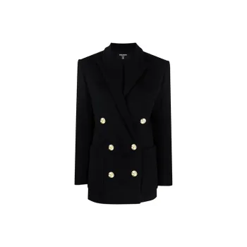 BALMAIN Velvet Jackets Women's Black