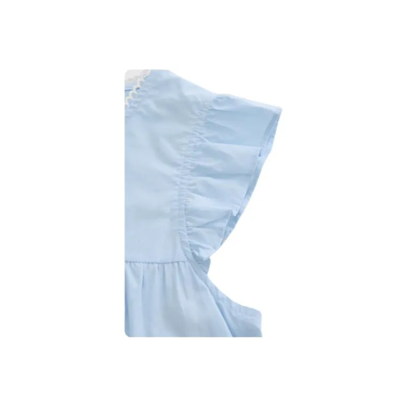 Three Blessings Sleeveless Dress Women's Pink Blue-3
