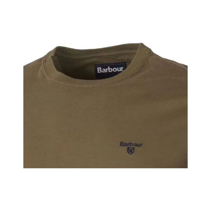 BARBOUR T-Shirt Men Olive Green-2