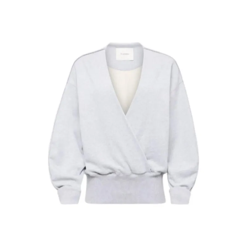 JW Anderson Rounded Wrap Front Sweatshirt-0