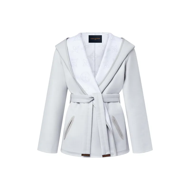 LOUIS VUITTON Coat Women's Gray-0