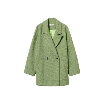 Twinset Two tone Herringbone Coat