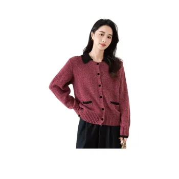 X MOOM Knitwear Women's Raspberry Red