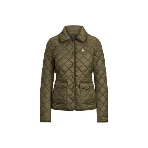 Polo Ralph Lauren Puffer Jackets Women's Dark Green