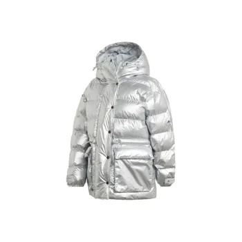 Adidas Puffer Jacket Winter Women's Silver