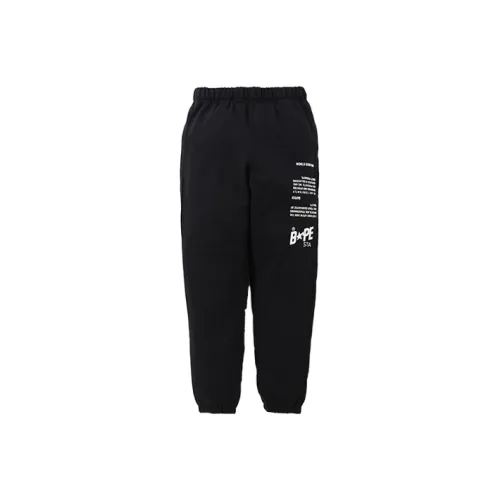 A BATHING APE Knitted Sweatpants Women's