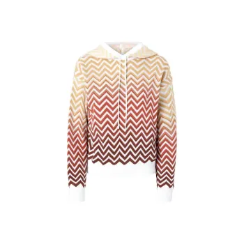 MISSONI Chevron knit Hoodie