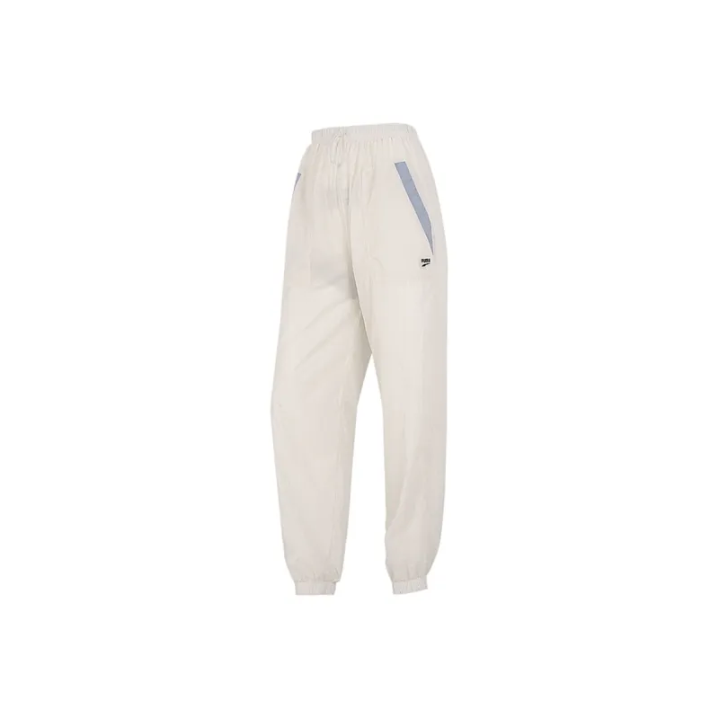 PUMA Knitted Sweatpants Women's Ecru-0