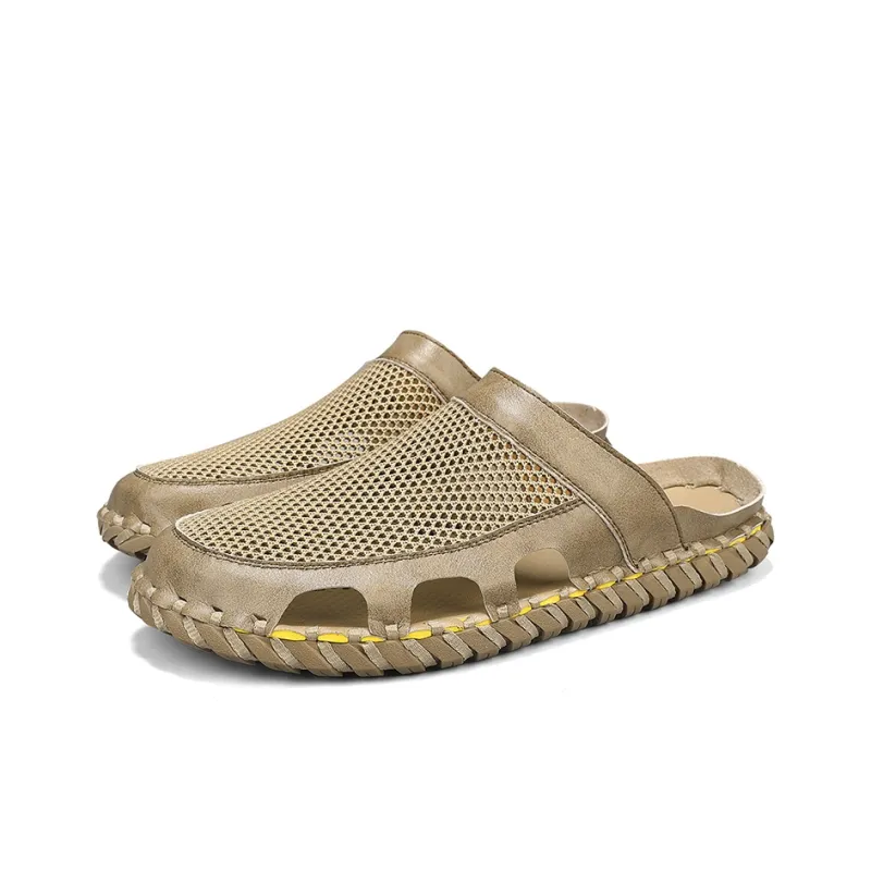 GESENLANG Slip Resistant Abrasion Resistant Closed Toe Slippers Men's-1