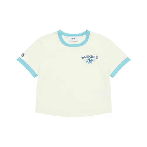 MLB New York Yankees Regular T Shirt Women's Ivory