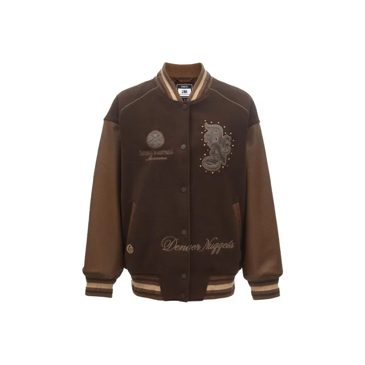Nba X ONLY NBA Cropped Coats Women's E11 Brown-0
