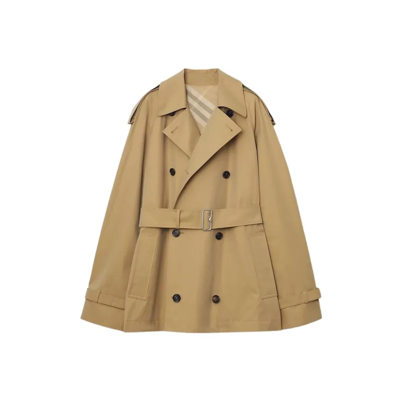 Burberry Cotton Waterproof Trench Coat-0