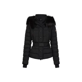 Moncler Grenoble Cropped Coats Women's Black