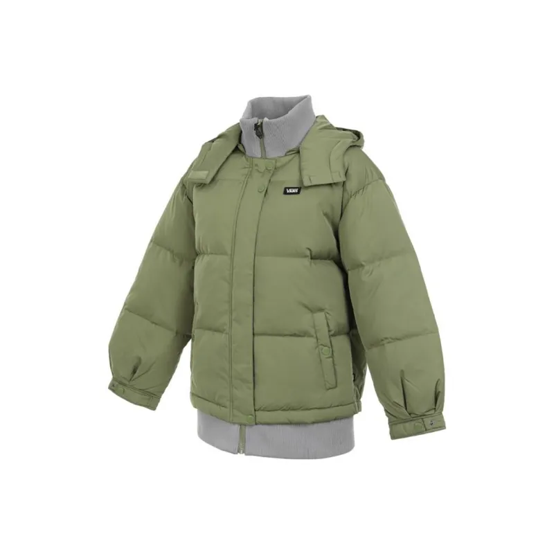 Vans Down Jacket Women's Olive Green-0