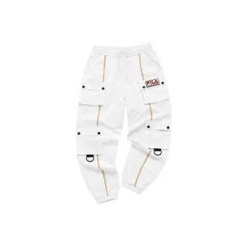 FILA FUSION Cargo Pants Women's Mist White