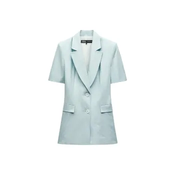 ZARA Business Suit Women's Light Blue