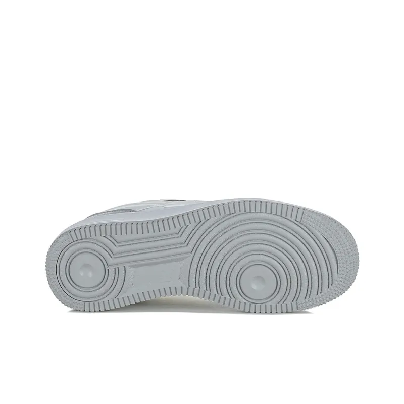 MONSTER X BASES Low Top Skateboard Shoes Unisex Smoke Gray-4