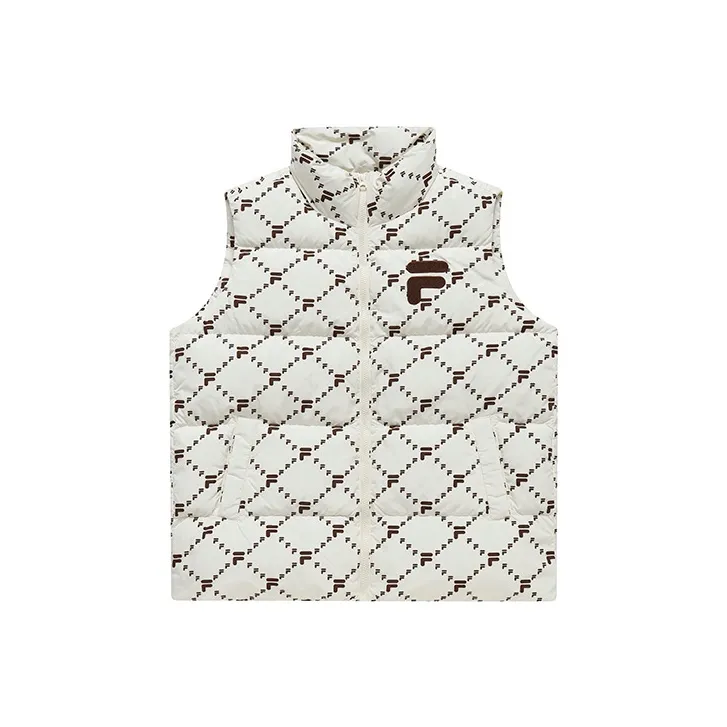 FILA FUSION Vest Women's Imitation Antique White-0