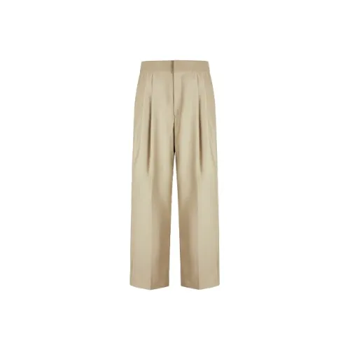 Jiangnan Commoner Casual Pants Women's Green Khaki