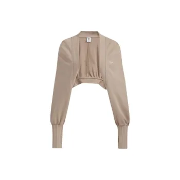 Adidas Originals Cropped Coats Women's Brown Gray