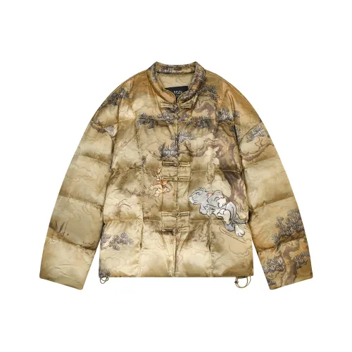 ELF SACK Down Jackets Women's Tom And Jerry Moss Gold
