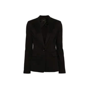 PINKO SS24 Business Suit Coat Women's Black