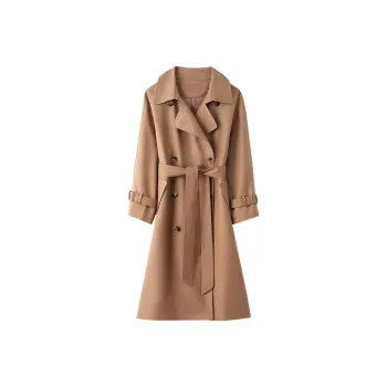 H YXIANG Trench Coats Women's