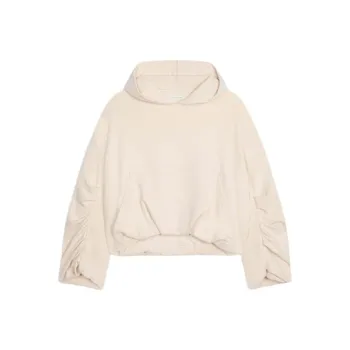 DRIES VAN NOTEN Long Sleeved Draped Hoodie