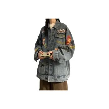 RVANGUARD Denim Jackets Unisex Blue